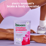 Bloom Berry Boost Creatine Gummies, 36 Gummies, 12 Servings