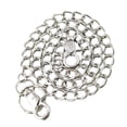 thumbnail image 1 of Sonducket Cadena de cinturón de cintura portátil de moda reemplazo de Color sólido antioxidante decorativo cadenas de actuación accesorios de adorno Accesorios de disfraces Largo Plata 68cm Sonducket AP014011-04, 1 of 6