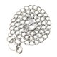 thumbnail image 1 of Guardurnaity Cadena de cinturón de cintura de aleación, reemplazo elegante portátil, Color sólido, cadenas de actuación antioxidantes, accesorios de Accesorios de disfraces Largo Plata 68cm Guardurnaity AP014011-04, 1 of 6