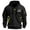 Black, variant on Men's Sweatshirt USA FLAG Patriotic Graphic Polyester Hoodies for Men Pocket Raglan Long Sleeve Sweatshirts