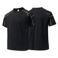 thumbnail image 4 of JIAYUE Men's T Shirt Loose Fit Casual Fashion Round Neck Casual Short Sleeve Tees Everyday Soft Lightweight Breathable For Outdoor Workout And Sport Wear, 4 of 8
