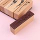 thumbnail image 2 of Retro Wooden Stamps Set Plant and Flower Scrapbooks Stamp Decorative Tools for DIY Craft Diary, 2 of 4