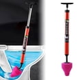thumbnail image 2 of Heavy Duty High Pressure Toilet Plunger Drain Blaster Pump with Ergonomic Handle for Bathroom Clog Removal, Toilet Unblocker, Drain Cleaner, Air Pressure Pump for Fast Unclogging, 2 of 12