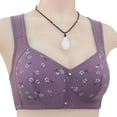 thumbnail image 5 of Daisy Bras for Women No Underwire Front Closure Comfort Senior Wireless Snap Closing Bra, 5 of 6