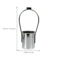 thumbnail image 4 of Shisuyan Lamp Shade Holder Silver Iron 8Pcs 4.5X2.2X1.6In Detachable Design For Diy Projects, 4 of 8
