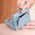 thumbnail image 5 of HGIEYS Slim Wallet for Women,RFID Blocking Bifold Credit Card Holder with Zipper Coin Pocket,ID Window,Keychain, 5 of 5