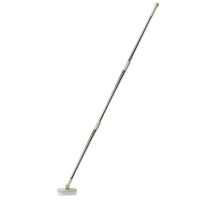 Toilet Cleaner Brush,Baseboard Cleaner Tool with Handle Tub Tile Cleaner Brush with Long Handle ,Shower Brush Cleaner Toolfor Bathroom Bathtub Toilet Floor Kitchen Baseboard Cleaner