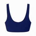 thumbnail image 7 of HCNTES Women's Bikini Tops Only Push Up Swimsuit Top Padded Triangle Bra Bathing Suit Tops Adjustable Straps Swimwear BU2,L, 7 of 7