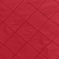 thumbnail image 2 of Ultimate Textile Embroidered Pintuck Taffeta 72 x 120-Inch Rectangle Tablecloth Holiday Red, 2 of 3