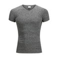 thumbnail image 4 of Icvfdpl Men'S Tee Shirt Breathable Fast Dry V Neck Casual Short Sleeved Summer Knit T Shirts Made With Moisture Wicking Fabric, 4 of 4