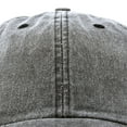 thumbnail image 3 of DALIX Dad Hat Adult Mens Womens Washed Cotton Baseball Cap Black, 3 of 8