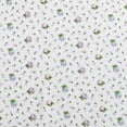 thumbnail image 5 of Betsey Johnson Pretty Floral Ditsy Lavender & Periwinkle Twin Sheet Set, Soft Easy-Care Bedding, Machine Washable, 5 of 8