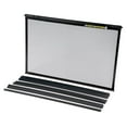 thumbnail image 4 of Lippert Components Screen Door Grille 859792 Screen Defender; For Protection Of Screen Door From Pets; Mesh Design; 22-1/2 Inch Width; Powder Coated; Black; Aluminum; Locks Into Existing Channel, 4 of 6