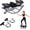 Grey, variant on The Rock Stepper Machine with Resistance Bands-Side to Side Stepper for Exercise at Home,3D Rocking Stepper for Hip Mobility&Posture Correction,Low-Impact Full Body Workout with Digital Monitor