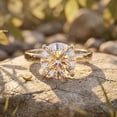 thumbnail image 6 of Rosec Jewels IGI Certified Lab Grown Diamond Solitaire Engagement Ring - 5 Carat - Big Diamond Ring for Women - E-VS1 Grade, 925 Sterling Silver, US 4.00, 6 of 8