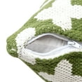 thumbnail image 6 of Ox Bay Woven Geometric Throw Pillow, Green and White, 20 in. Square, Count Per Pack 1, 6 of 12