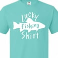 thumbnail image 4 of Inktastic Lucky Fishing Shirt Fish T-Shirt, 4 of 5