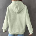 thumbnail image 7 of Clothing! Yajing Pullover Hoodies Hoodies for Women Hoodies for Women Fall Fashion 2025 Trendy Knit Drawstring Pullover Sweatshirts Casual Loose Fit Cute Clothes M Beige, 7 of 7