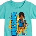 thumbnail image 3 of Karma's World - Winston - Airbrush Style - Toddler & Youth Girls Short Sleeve Graphic T-Shirt, 3 of 5