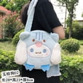 thumbnail image 1 of Bolso de lona de un hombro Retro de Hello Kitty, estampado a mano salvaje, libro de texto de tutorización para estudiantes, Bolsa Escolar con cremallera, 38Cm, 1 of 4