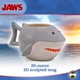 thumbnail image 2 of JAWS Requin Tasse en Céramique Sculptée 3D de 20 Onces, 2 of 2