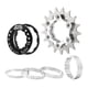 thumbnail image 2 of Bicicleta velocidad montaña volante velocidad antiguo rueda libre piñón para bicicleta BMX Plata Zulema Casete de una velocidad, 2 of 8