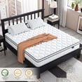 thumbnail image 6 of Vesgantti Twin Mattress 10 Inch, Fiberglass-Free | Cool Sleep Hybrid Single Mattress in a Box - Memory Foam & Pocket Springs, Ergonomic Design, Pressure Relief, Medium Firm Feel, 39"*75"*10", 6 of 9