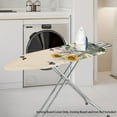 thumbnail image 2 of HELLHERO Butterfly Flowers Ironing Board Cover 15x54 Standard Size Padding Decorative Covers for Ironing Board Padded Iron Cover Daisy Iron Table Cover with Elastic Edge, 2 of 5