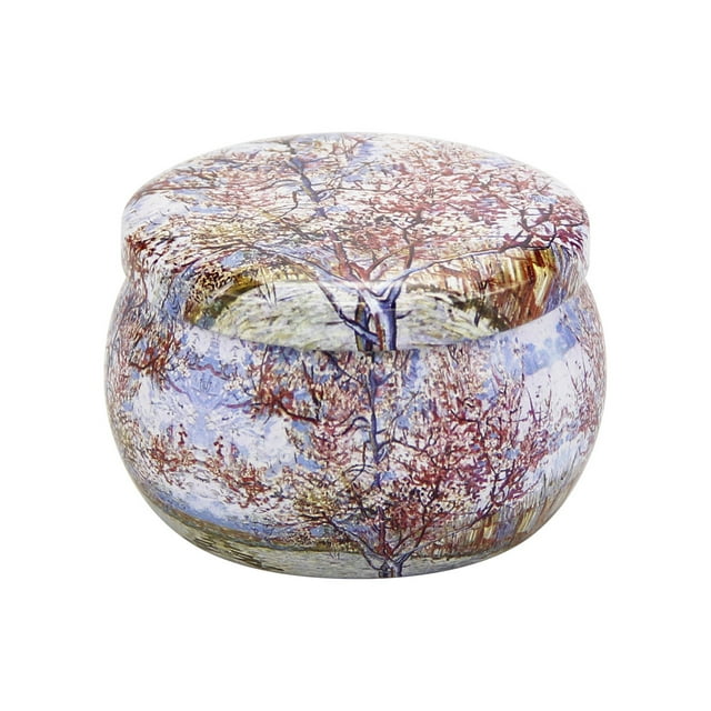 Embalaje con superficie de tambor redondo: tarro para velas de aromaterapia de lata de lata de 2,2 oz: un recipiente elegante y funcional para sus velas aromáticas.