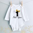 thumbnail image 5 of Huowey My First New Year Clothes Baby Boy Girl New Year Outfits Letter Print Romper Jumpsuit Outfits Set, 5 of 5