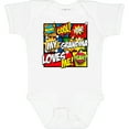 thumbnail image 3 of Inktastic My Grandma Loves Me Superhero Boys or Girls Baby Bodysuit, 3 of 5