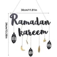 thumbnail image 2 of Wall decoration to hang with inscription "Ramadan kareem, 2 of 5