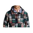 thumbnail image 2 of Ralph Lauren Men's Patchwork Madras Pullover Jacket Green Size Medium, 2 of 3