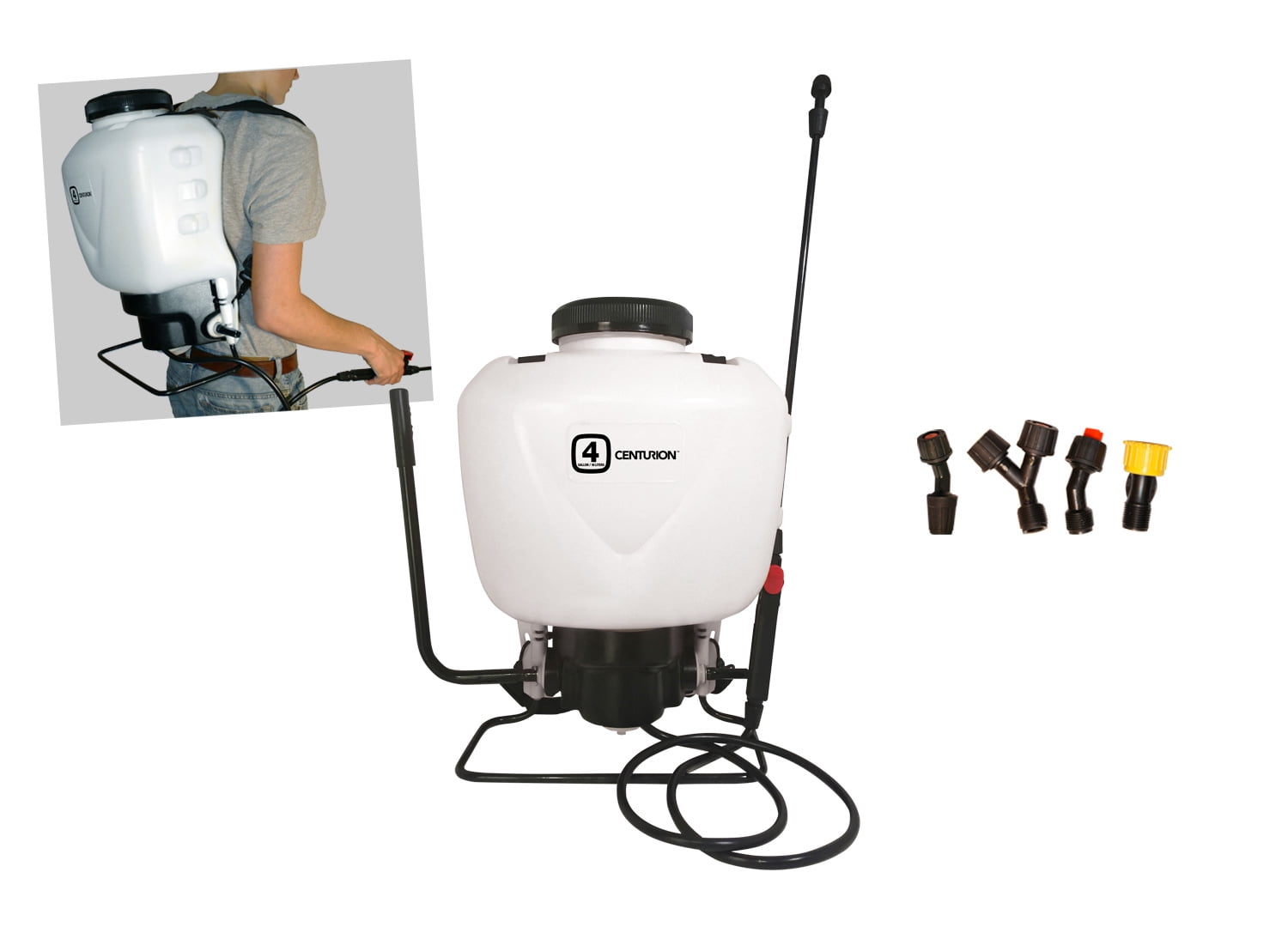 Centurion 269 4 Gallon MultiHand Backpack Garden Sprayer