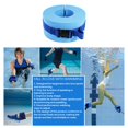 thumbnail image 4 of Adulte Bras de Natation Flotteurs Anneaux, Bras PVC Flotteurs Gonflables Bras Bandes Flotteurs Manches Anneaux de Natation Bleu, 4 of 6
