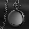 thumbnail image 2 of Minzimin Smooth Pocket Watch,Personalized Pocket Watch,Watches for Men, Pocket Watches for Father‘s Day with Chain, 2 of 7