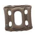 thumbnail image 4 of Cojín de asiento inflable de PVC transpirable y ergonómico, antideslizante para oficina. café, 4 of 7