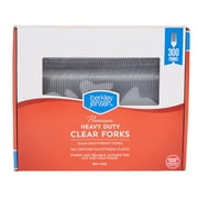 Berkley Jensen Plastic Forks, 300 ct. - Clear