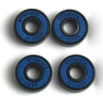 thumbnail image 5 of Aoanydony 8Pcs Skateboard Bearings 8mm Precision Size ABEC-11 for Longboard Blue 22mm, 5 of 6