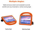 thumbnail image 4 of ELEHOLD Kids Case for Walmart Onn 10.1" Tablet 3rd Generation (2022 Release Modesl 100071485) EVA Kids Friendly Full Body Shockproof Kickstand Function Handle Grip Case for Onn 10.1" 3rd Gen,Orange, 4 of 8