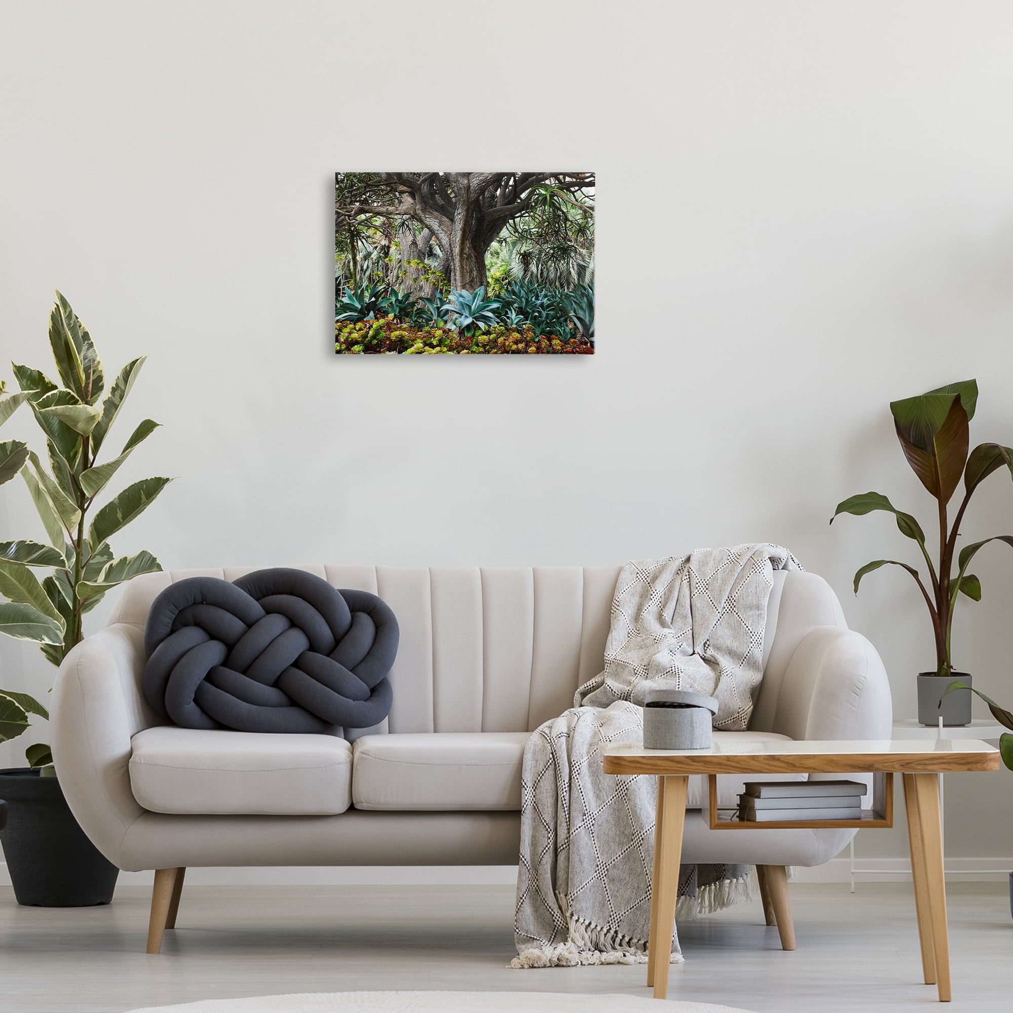 Stupell Industries Lush Tropical Vegetation Landscape & Nature Photography Wrapped Canvas Art Print Wall Art, 24 x 16