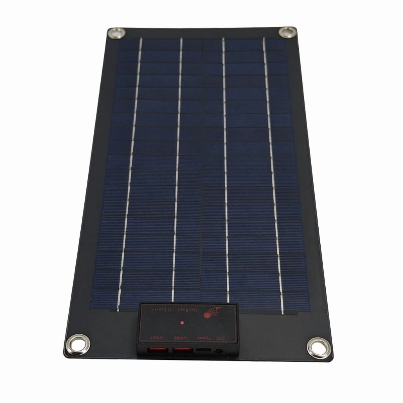 Multi Use 10W Solar Charging Panel with USB Connectivity Solar Charging Pad for Camping and Travel Solar Charger
