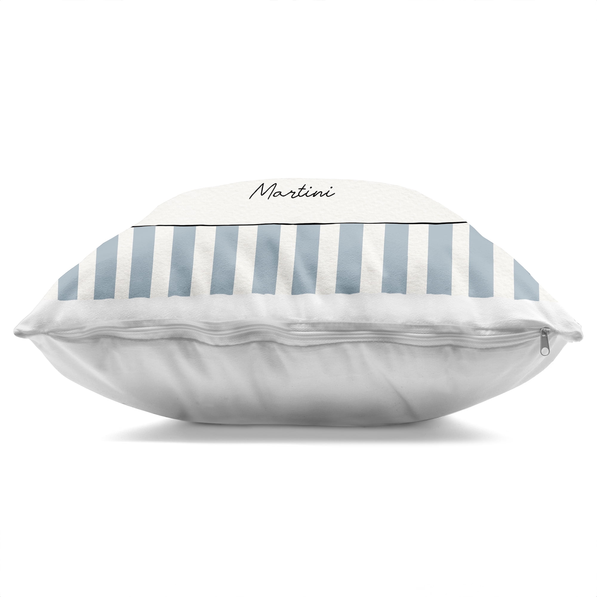 Stupell Industries Martini Summer Stripes Decorative Printed Throw Pillow, design by Susan Jill, 18 x 7 x 18