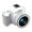 White, variant on WNEXOPE CCD High-Definition Mini DSLR Digital Camera with Dual Lenses, 48MP Resolution, Rotating Focus Mechanism, Multiple Filters, Portable Design