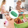 thumbnail image 4 of Silicona exfoliante verde Fácil de limpiar, hace buena espuma, duradera y más higiénica que la lufa tradicional esquí esquí Gafas de esquí, 4 of 5