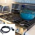 thumbnail image 5 of Adaptateur Régulateur de Gaz Propane pour Vannes à Basse Pression avec Tuyau de 1,5 m pour Four BBQ, 5 of 5