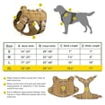 thumbnail image 2 of Arnés táctico para perros WINGOIN, reflectante, para perros grandes, 2 of 6