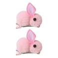 thumbnail image 5 of opolski 1 Pair Winter Plush Bunny Hairpins Hair Clips Vivid Color Creative Shape Adorable Sweet Hairpins Hair Accessory for Kids White, 5 of 8