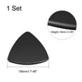 thumbnail image 2 of Uxcell Exercise Core Sliders, Dual Sided Triangle Glider Discs, Home Gym, Black, 2 of 5