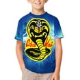 thumbnail image 3 of Cobra Kai T-Shirts for Boys Girls, Kids 3D Print Short Sleeve, Unisex Crew Neck Tee Shirts for Youth, 3 of 9